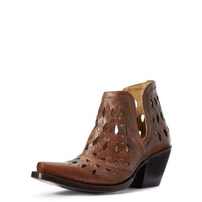 Ariat Dixon Studded Kahverengi Western Csizma Bayan (38319-569)